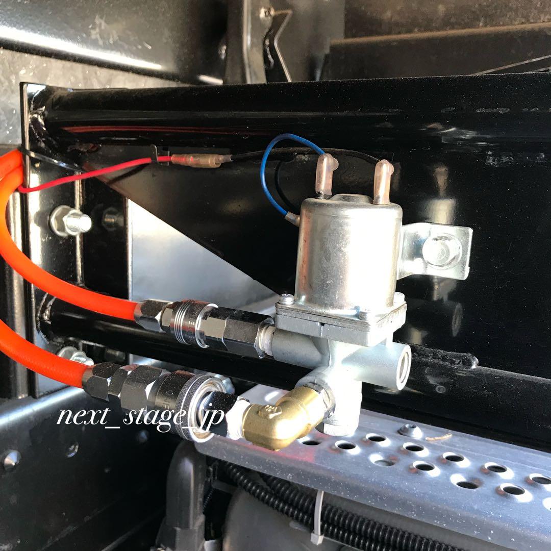 キシューンバルブ【7点セット】エアーホース カプラー ソケット90°エルボ仕様