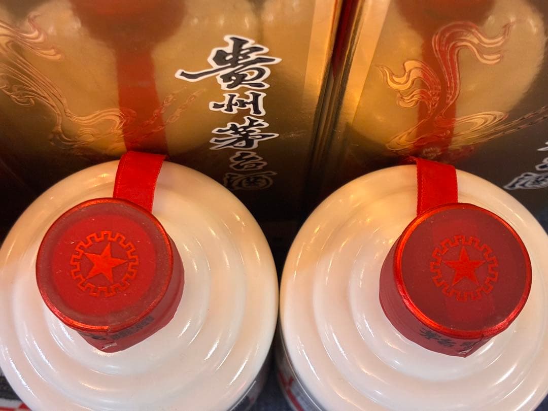 【未開栓】貴州茅台酒 マオタイ酒 天女ラベル 53% 4本組み2020〜2023