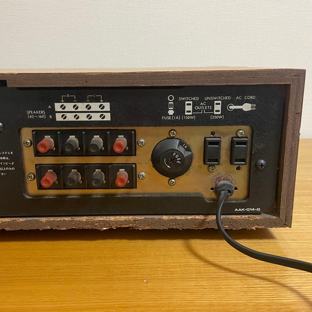 【動作品】パイオニア ステレオ レシーバーアンプSX-300D（昭和レトロ）