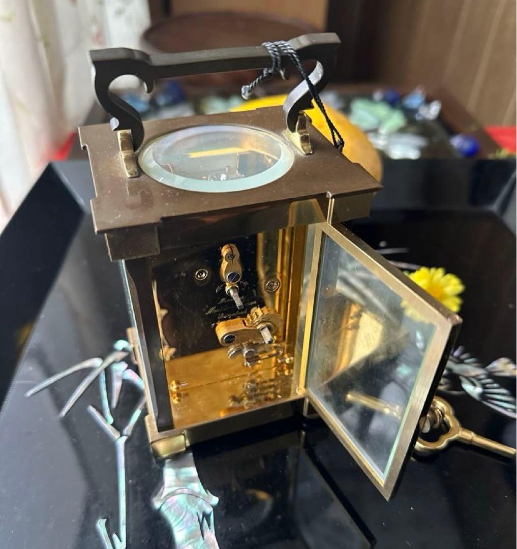 春特別価格‼️宝石王愛蔵マシューノーマン　キャリッジクロック　スイス製