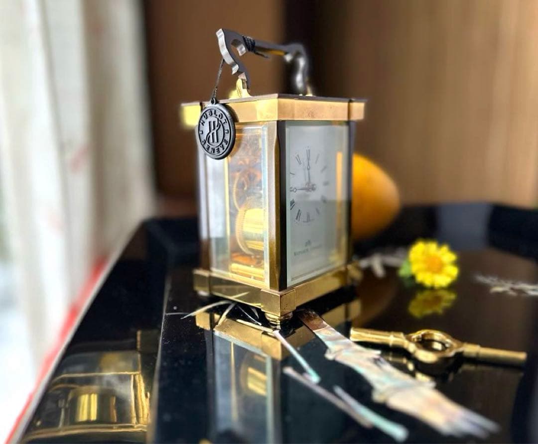 春特別価格‼️宝石王愛蔵マシューノーマン　キャリッジクロック　スイス製