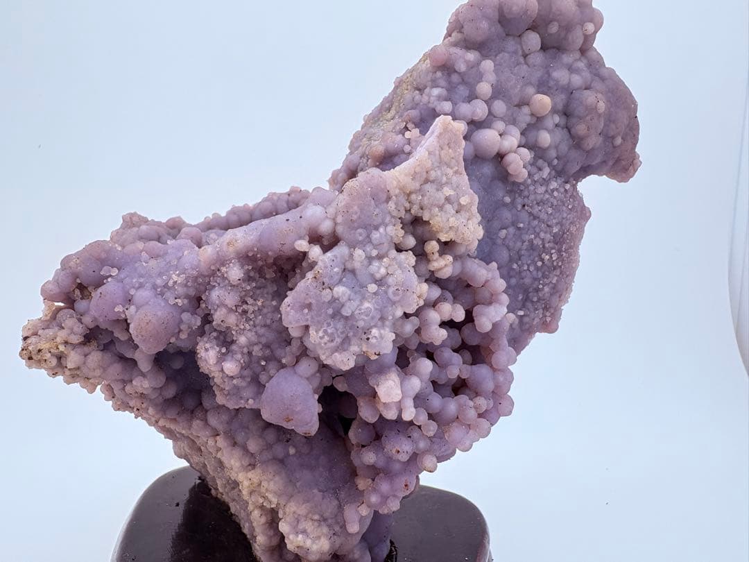 ✨希少一点物✨大型グレープアゲート原石｜玄関浄化・空間磁場・ラベンダー波動置物