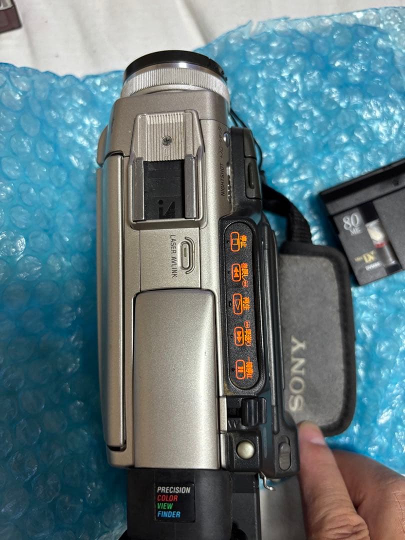 SONY DCR-TRV22 ビデオカメラレコーダー録画再生可動確認済み