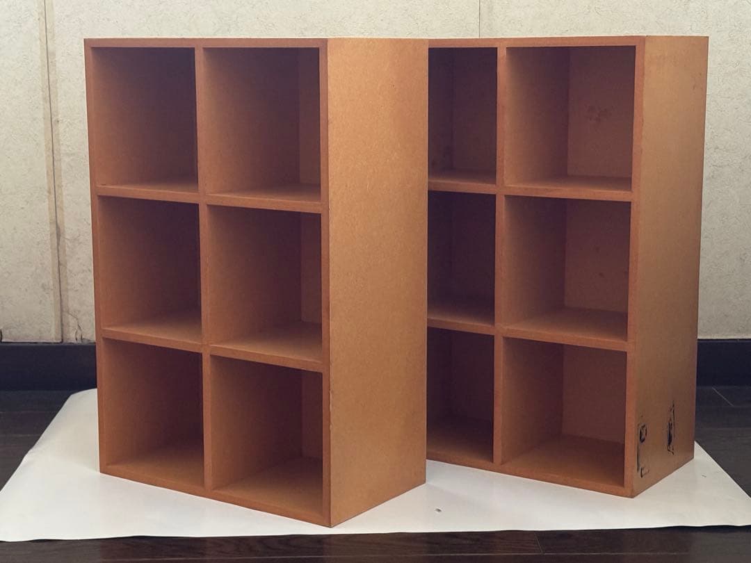 無印良品 パルプボードボックス 2個セット売り　リユース品