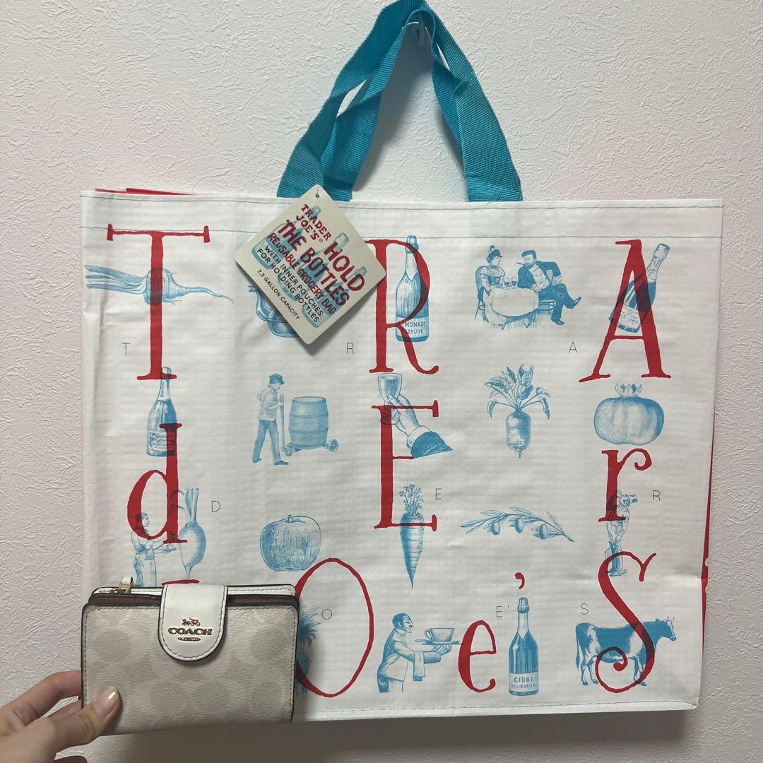 大人気Trader Joe's （トレジョ）エコバッグ 大きめ