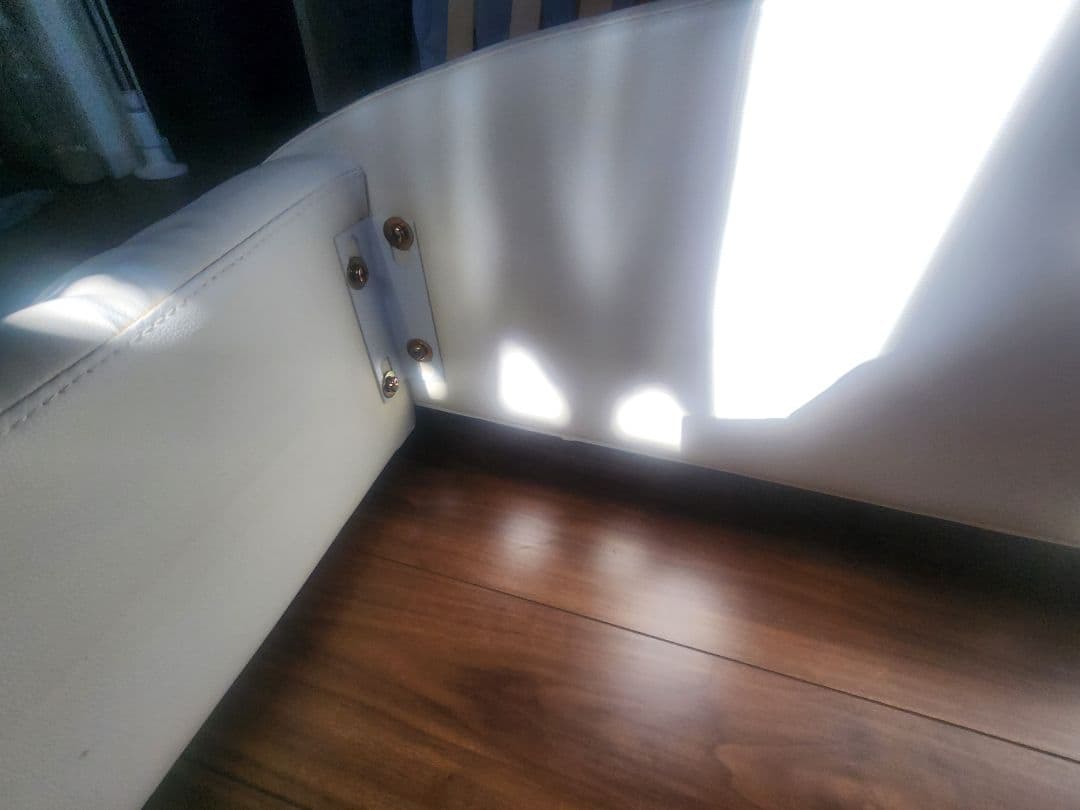 流線型 モダン ダブルベッド