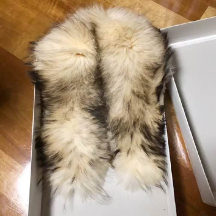 【本毛皮】ショール リアルファー