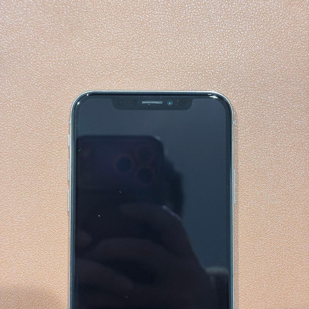 【美品】iPhone X本体 SIMフリー シルバー 64GB