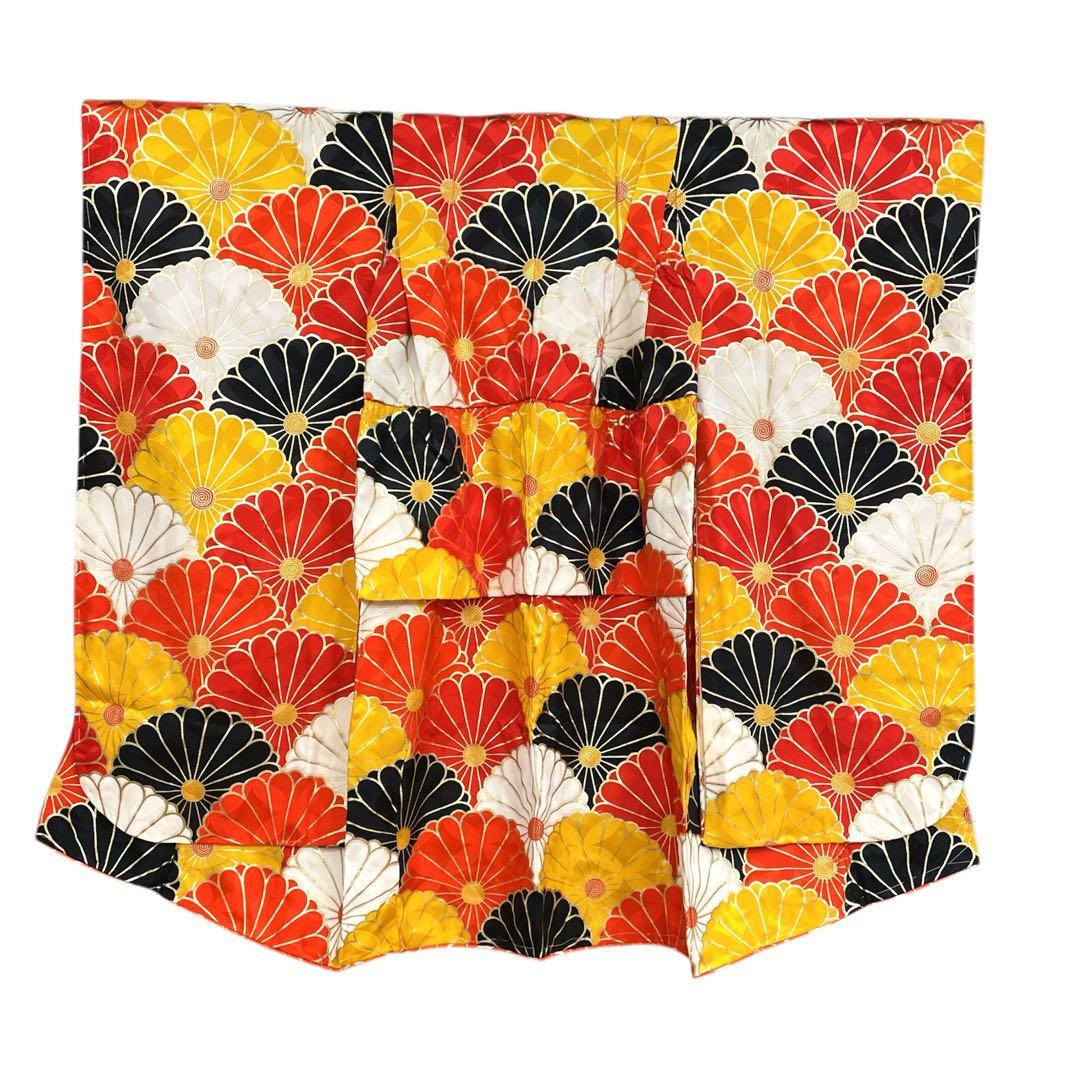 ◎mk-3118　七五三　女の子　着物・襦袢セット　アンティーク　12-10