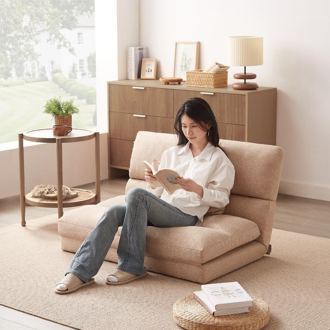 折りたたみ ソファベッド 座椅子 幅103cm 2人掛け ソファ リクライニング