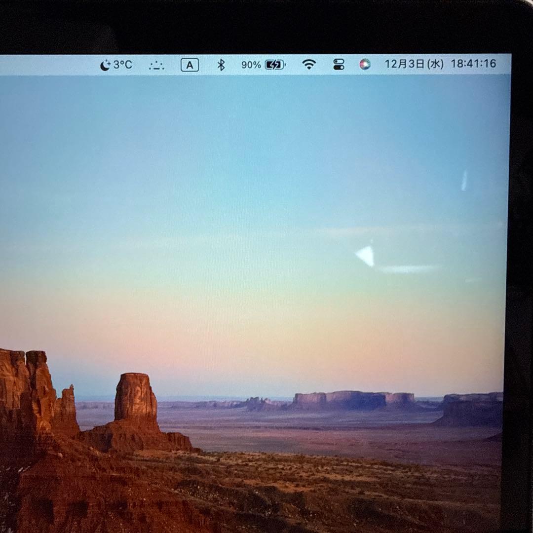 13インチMacBookPro2019-スペースグレイ充放電回数58回動作確認済