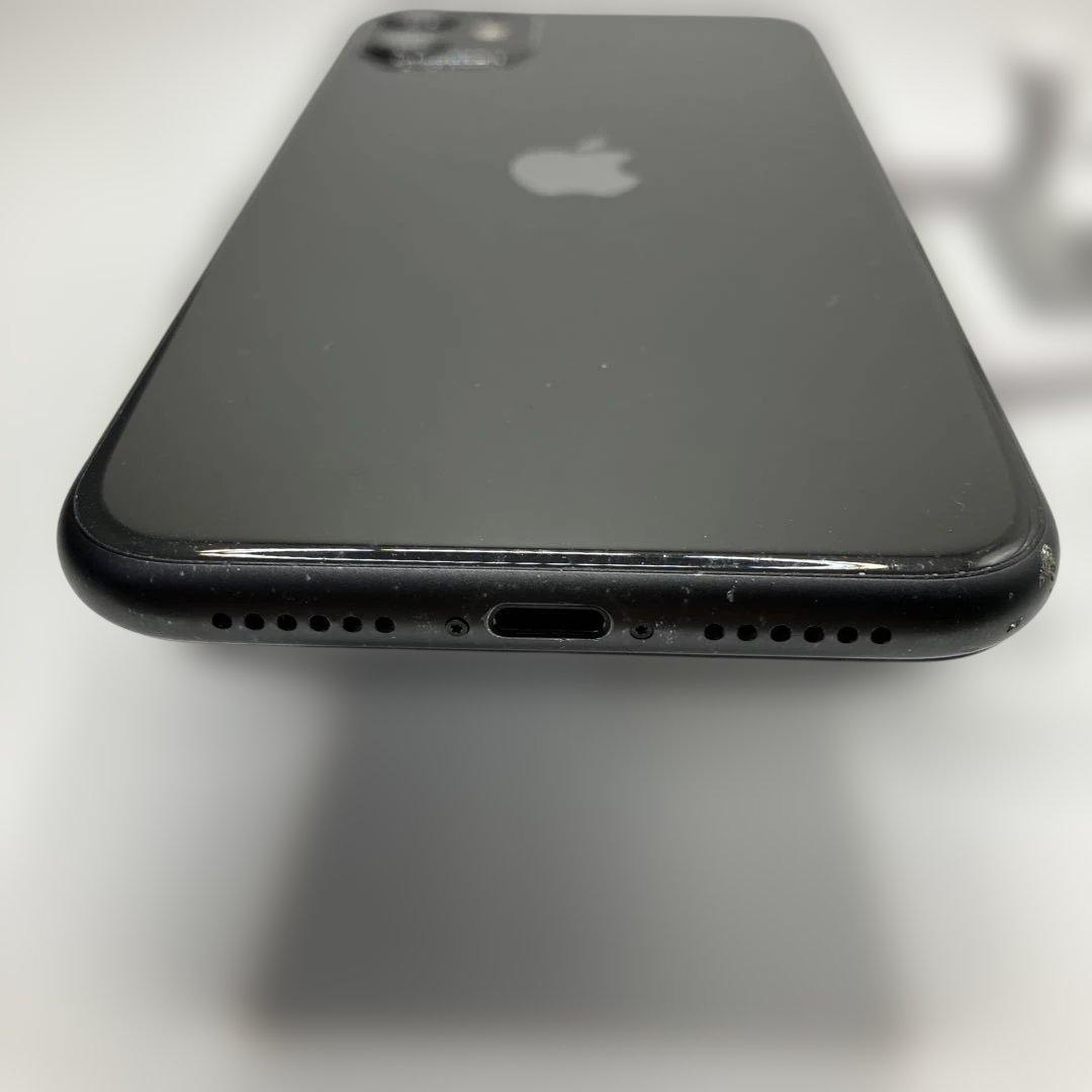 iPhone11 128GB ブラック　SIMロックなし　バッテリー100%