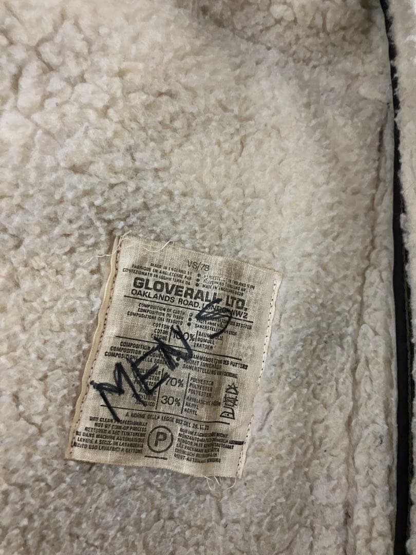 vintage希少70s 英国製 Gloverall 名作down太畝