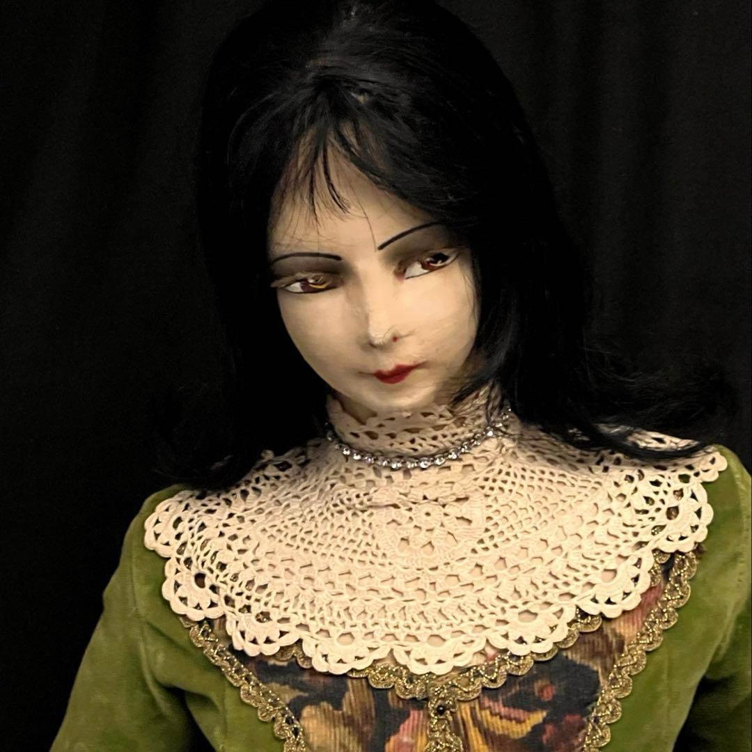 ブドワールドール　アンティークドール　 フランス 特大　1930年代　入手困難