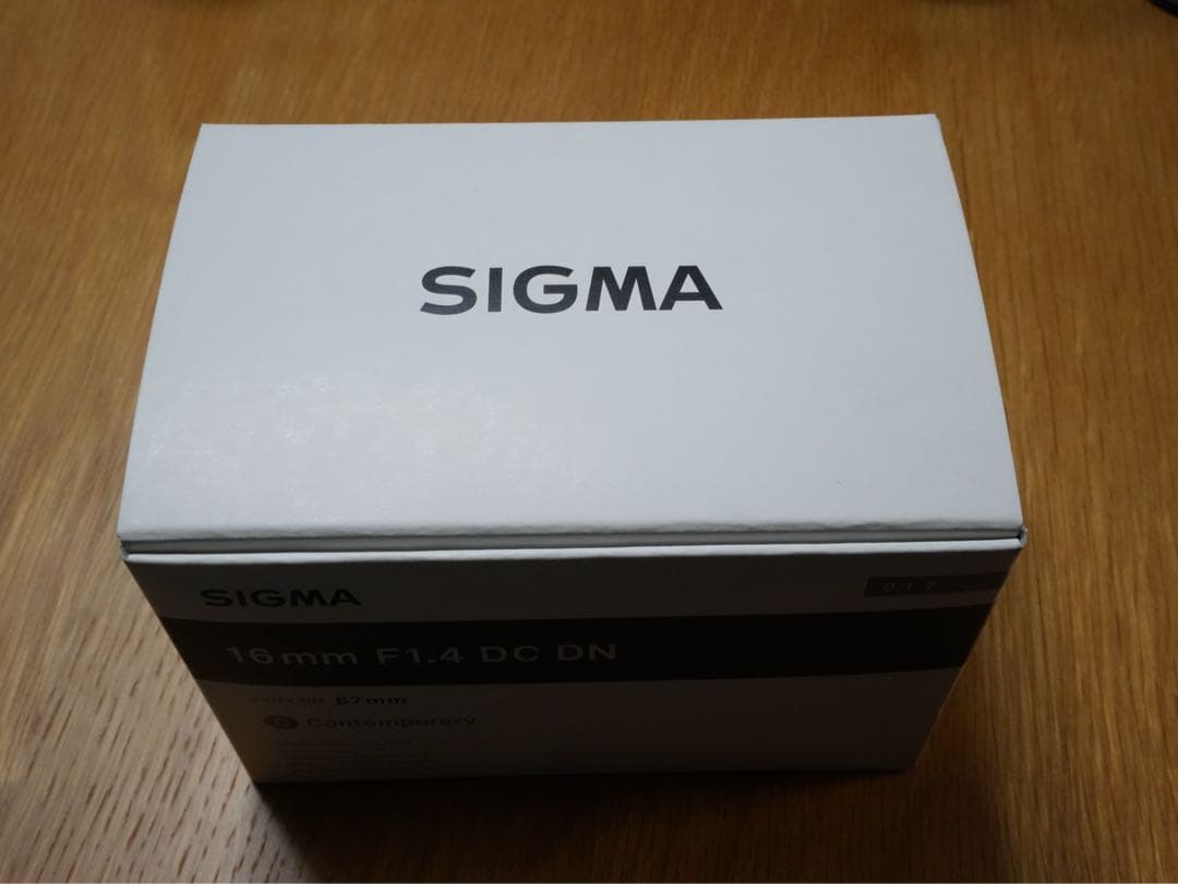 SIGMA16mmF1.4 DC DN SE単焦点APS-C専用ソニーEマウント
