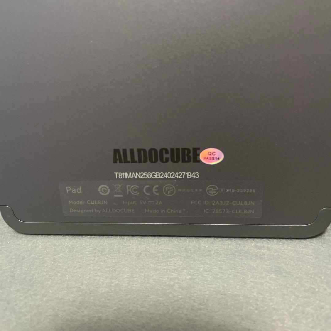 Androidタブレット本体 ALLDCUBE iPlay50 mini Pro NFE 256GB Grey