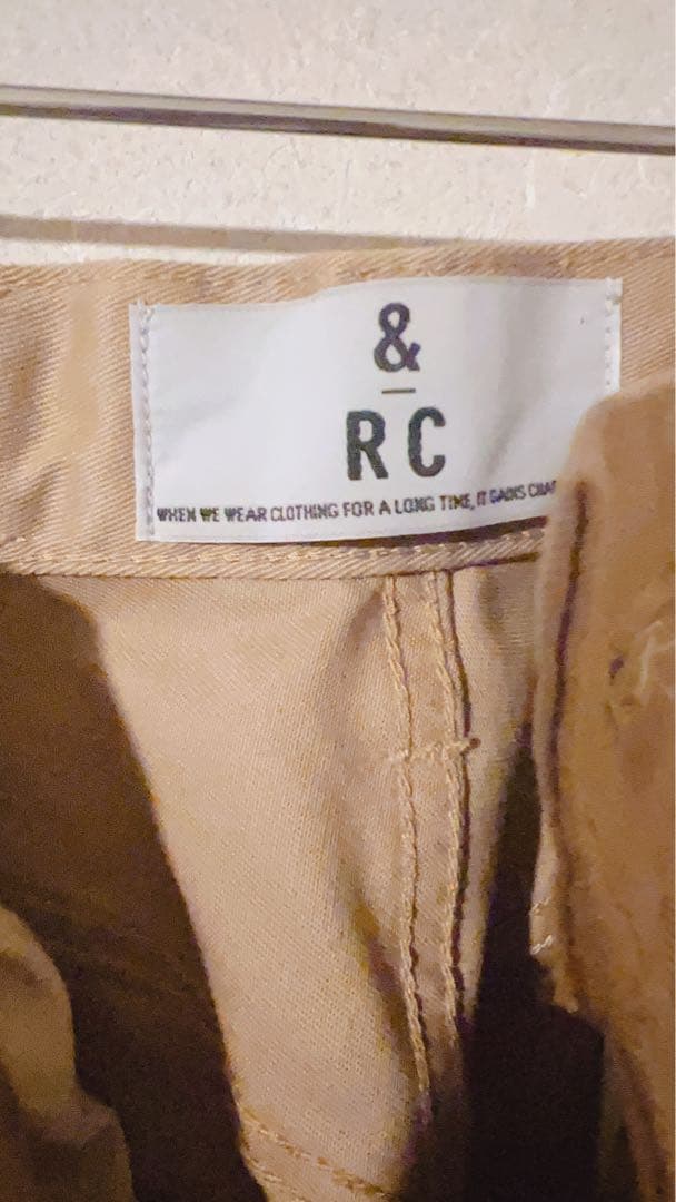 カレンソロジー　＜&RC＞チノカーヴィーパンツ