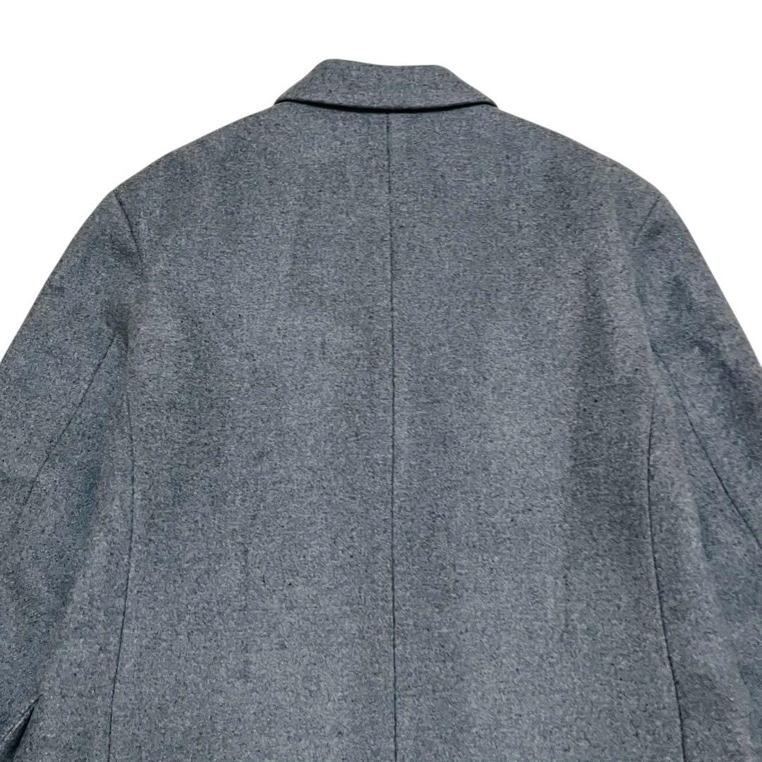 美品✨　6 ROKU ロク　メルトン ジャケット コート グレー