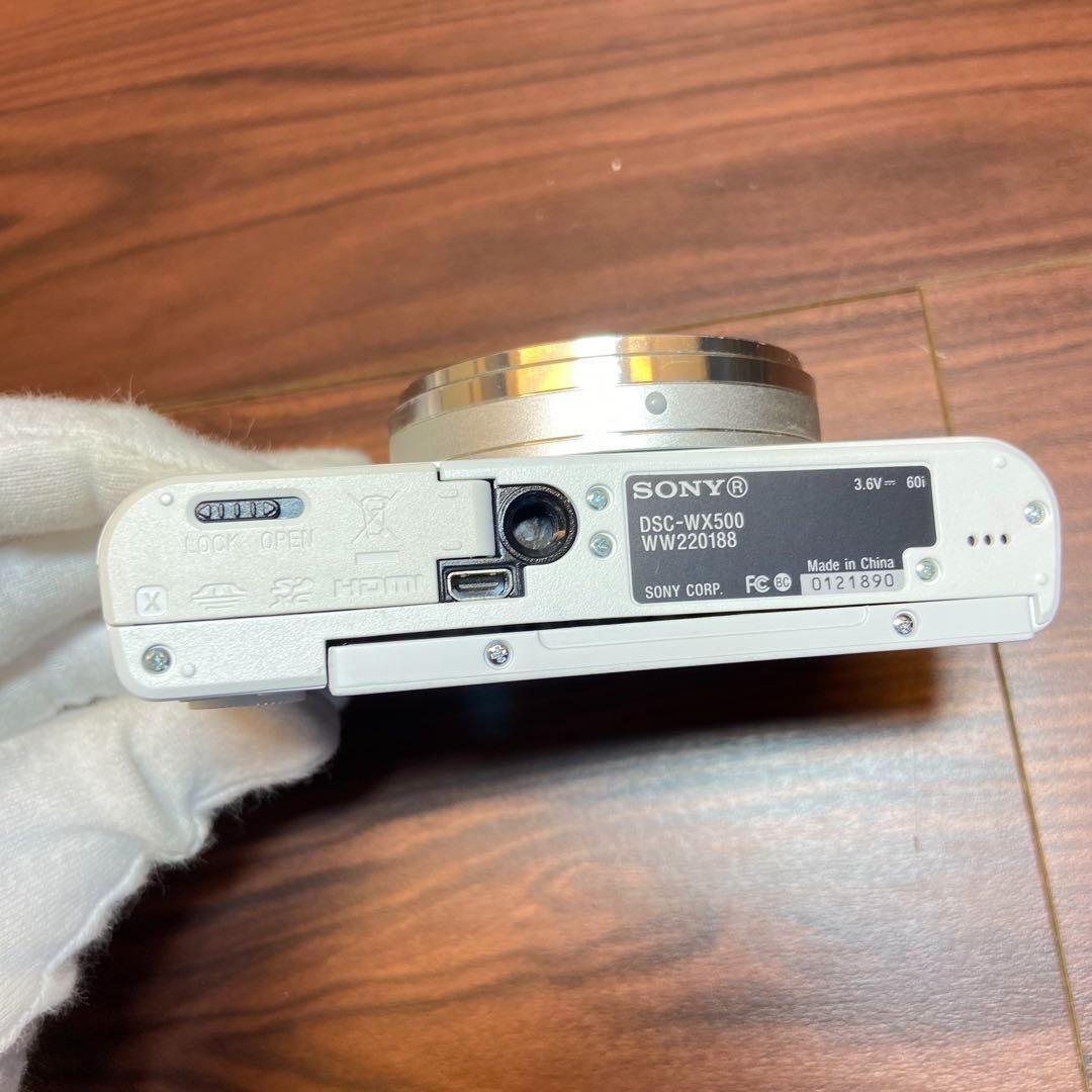 SONY サイバーショット DSC-WX500 デジカメ ほぼ新品 3430