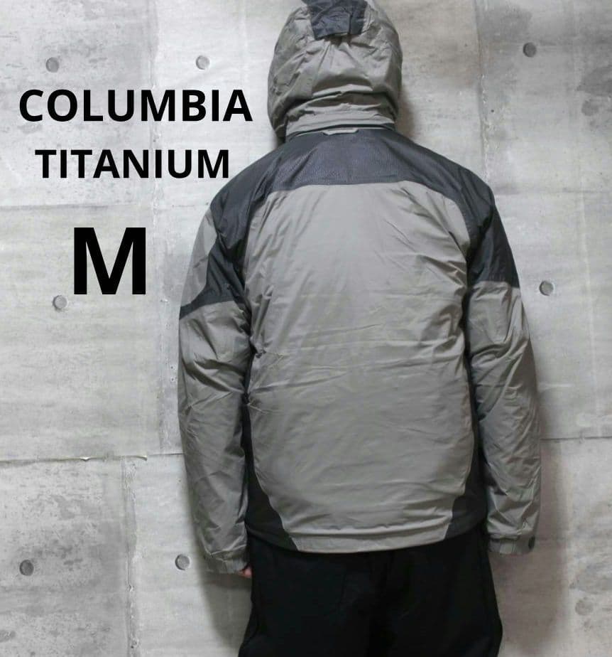 【極美品 上位モデル】高機能 チタニウム【M】Columbia スノージャケット