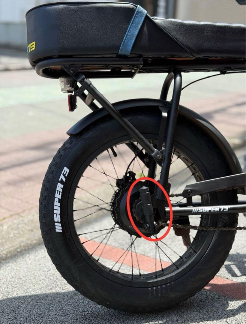 【激レア・最終値引き】super73専用　特注フットレストペダル・フットスタンド