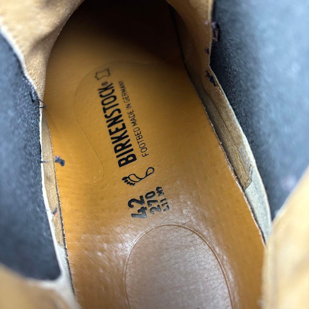 美品✨ビルケンシュトック スタロン サイドゴア ブーツ チェルシー 42 厚底