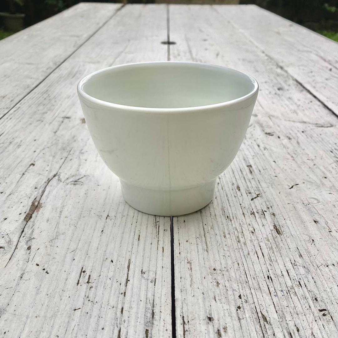【新品未使用】　亀田大介　白磁高台飯椀　茶碗　小鉢　2個セット　作家もの　李朝