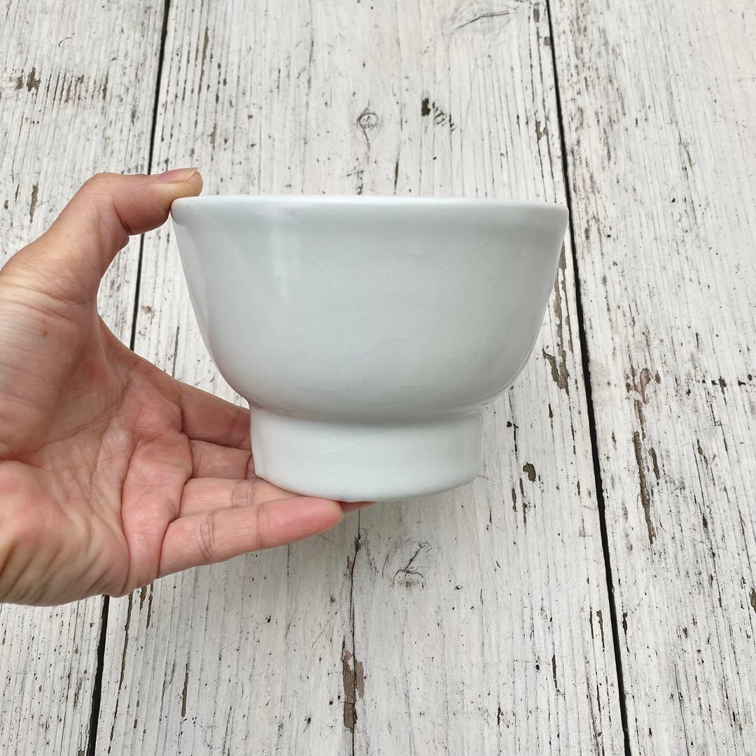 【新品未使用】　亀田大介　白磁高台飯椀　茶碗　小鉢　2個セット　作家もの　李朝