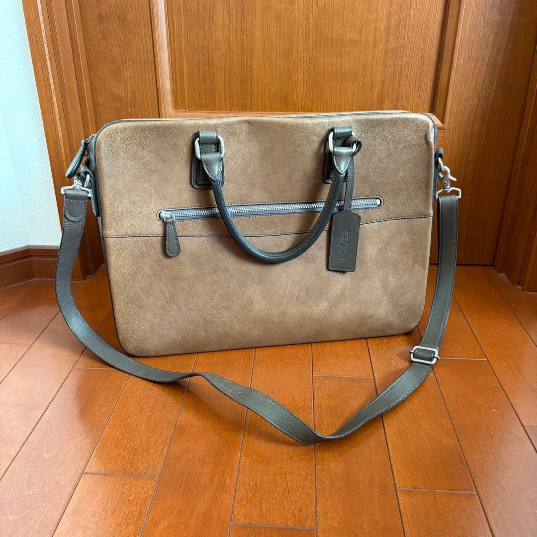 SOMES SADDLE ビジネスバッグ 本革 A4 自立 2way