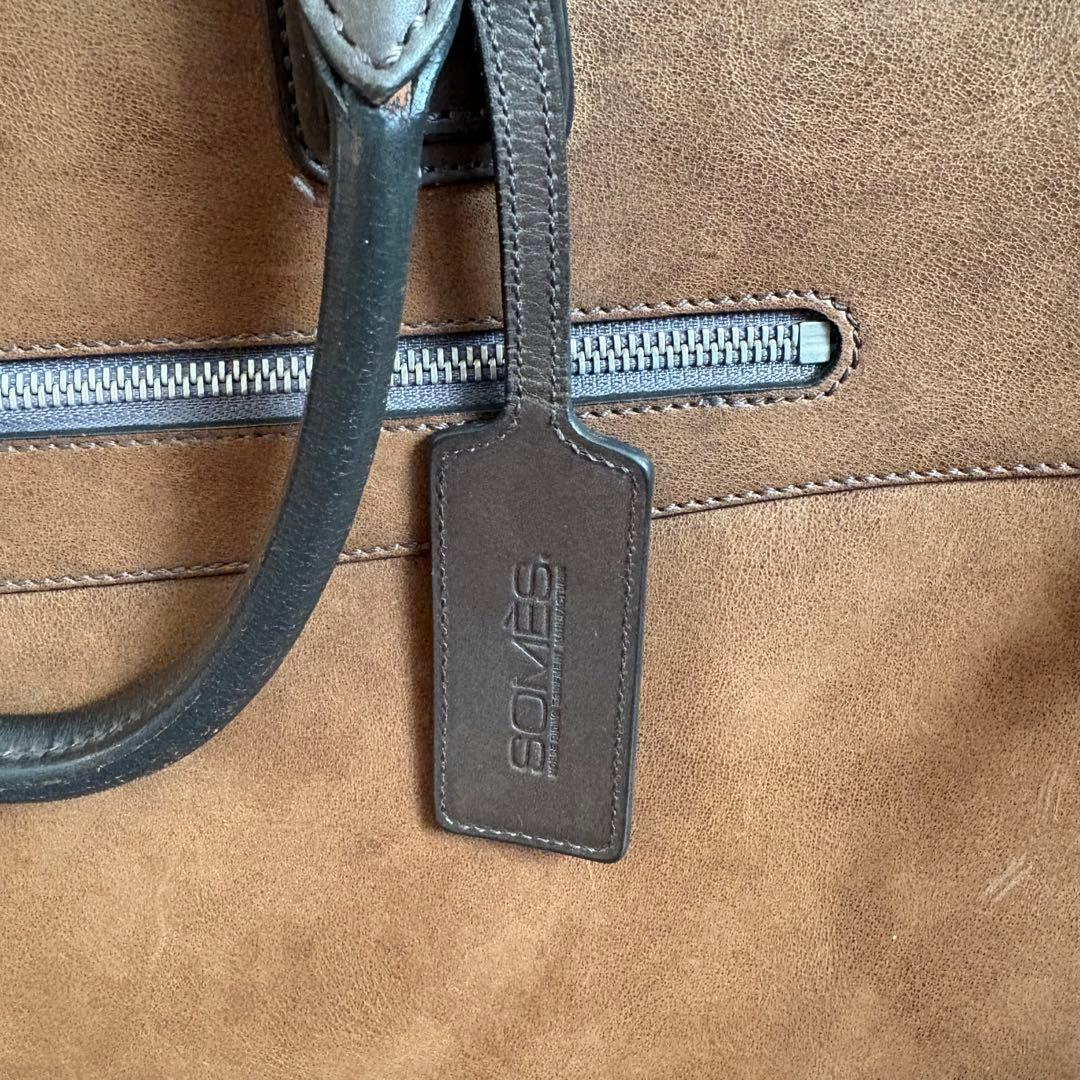 SOMES SADDLE ビジネスバッグ 本革 A4 自立 2way