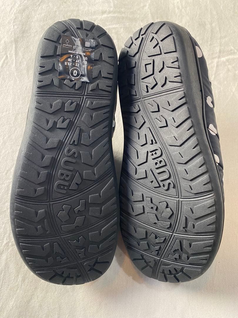 0新品未使用　SUBU OriginalDotsドット　サンダルシューズ　保温
