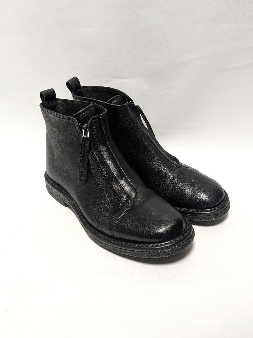 SAYA サイド ジップ ブーツ 24cm ブラック