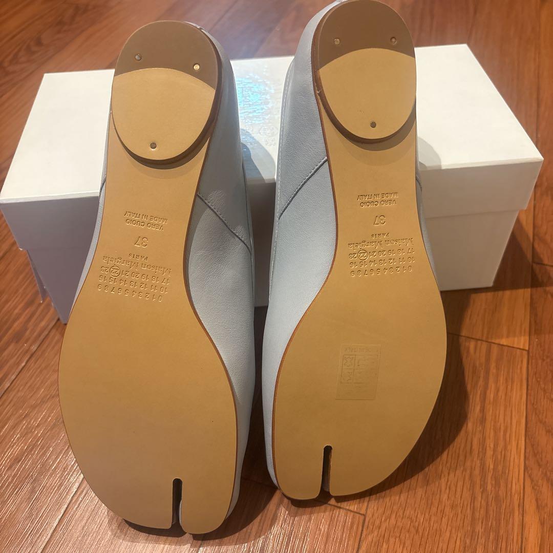 未使用品 37 メゾン・マルジェラ タビシューズ フラット 付属品