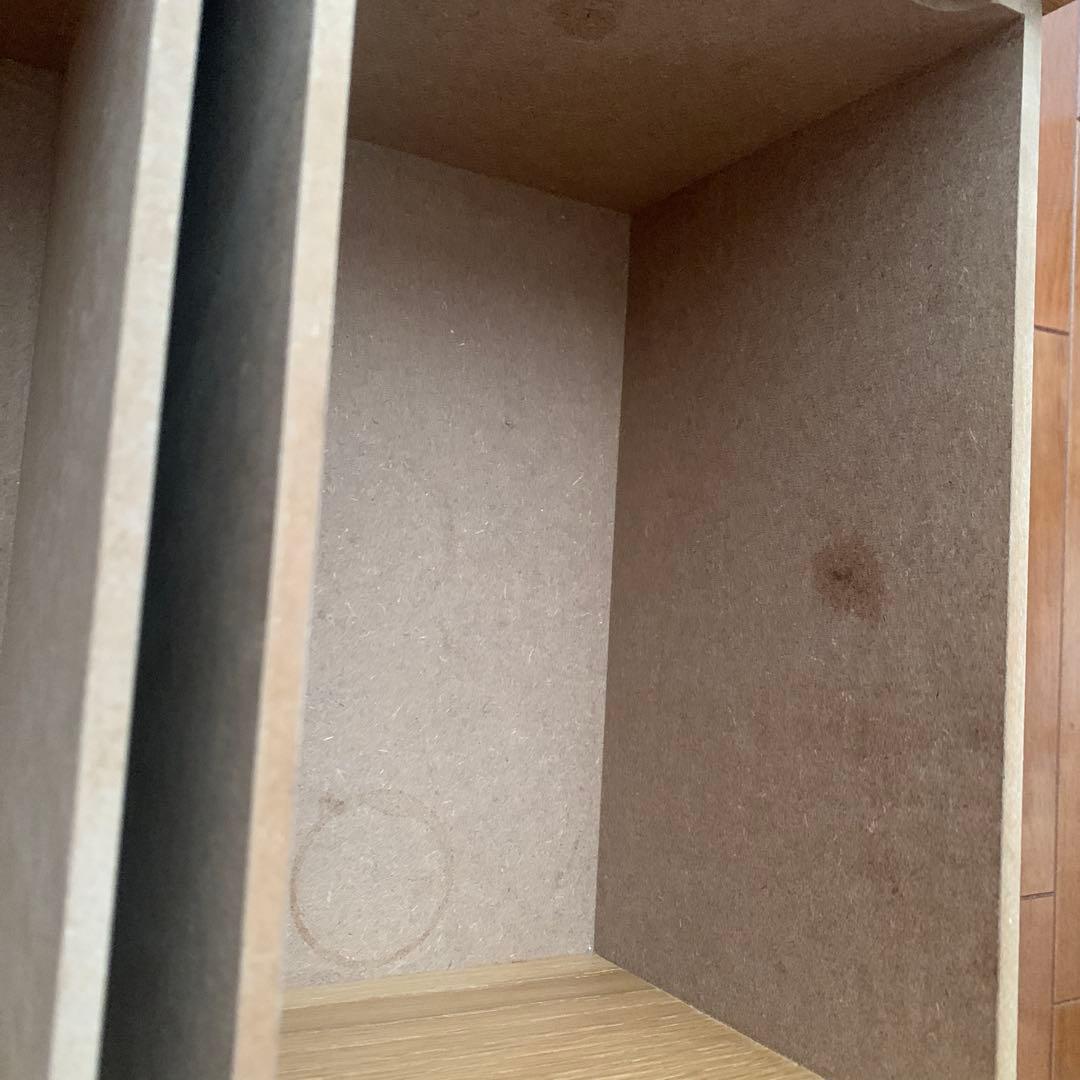 無印良品　スタッキングシェルフ オーク材 2段×2列