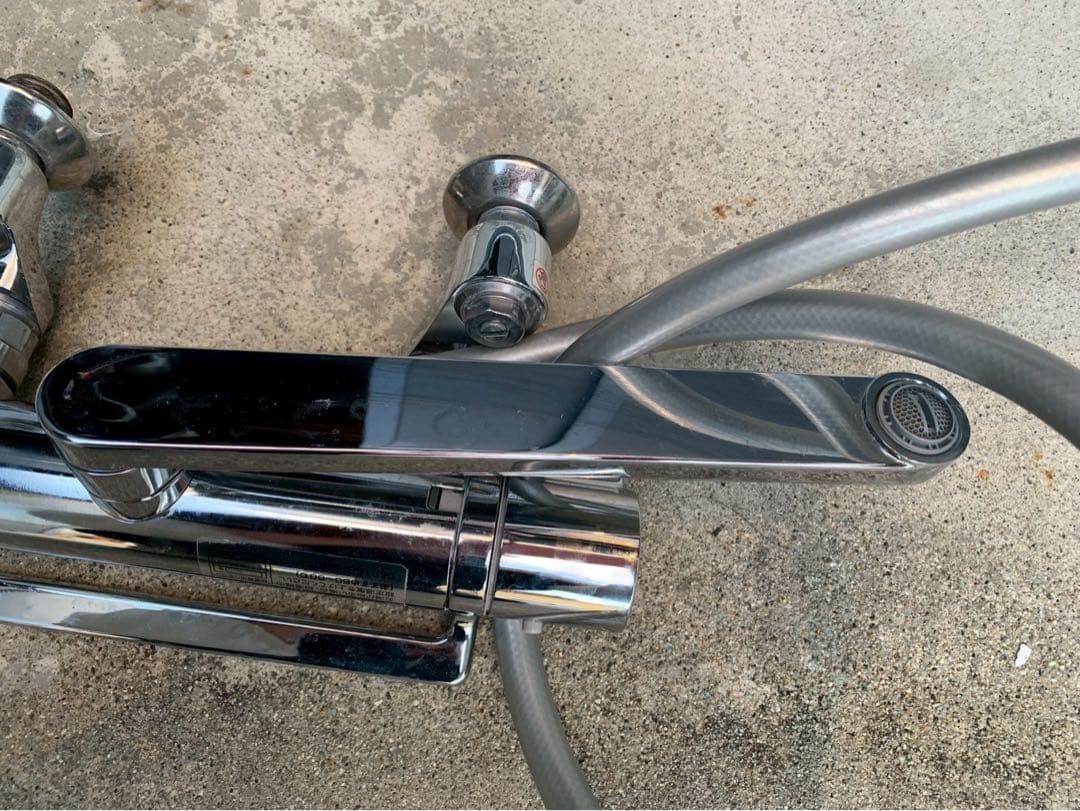 TOTO 浴室壁 サーモスタット アーチハンドル シャワー水栓 TBV03435