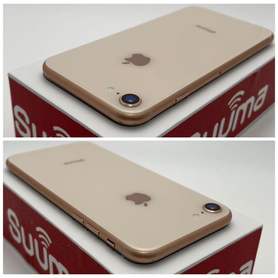 C 100% iPhone 8 64 GB SIMフリー ゴールド 本体