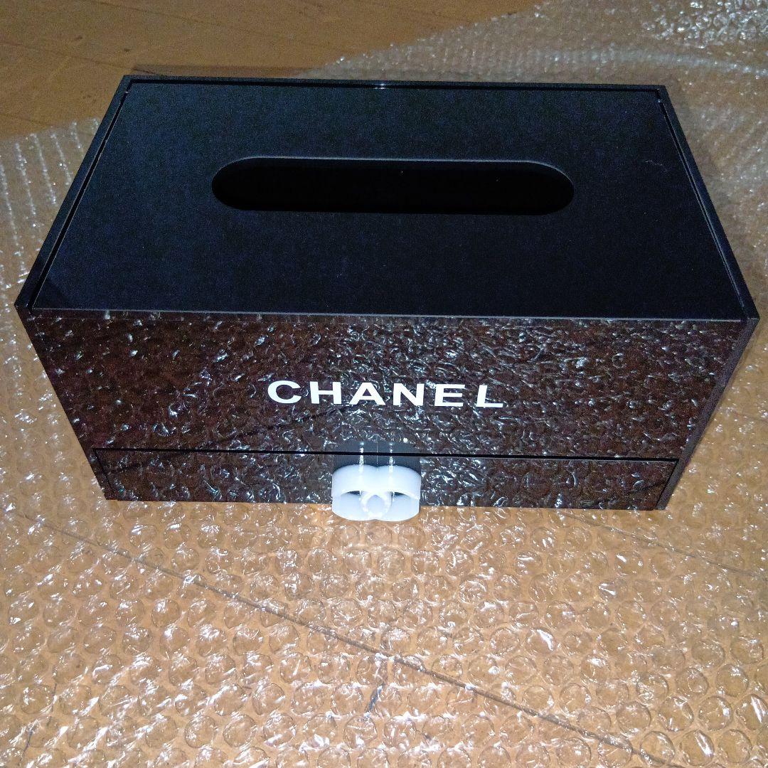 い*♡様 シャネル　CHANEL ノベルティ　ティッシュケース　アクリル　コスメ