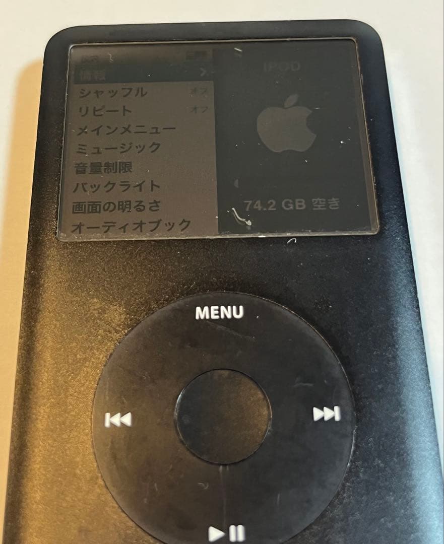 [通電動作確認済] Apple iPod Classic 80GB
