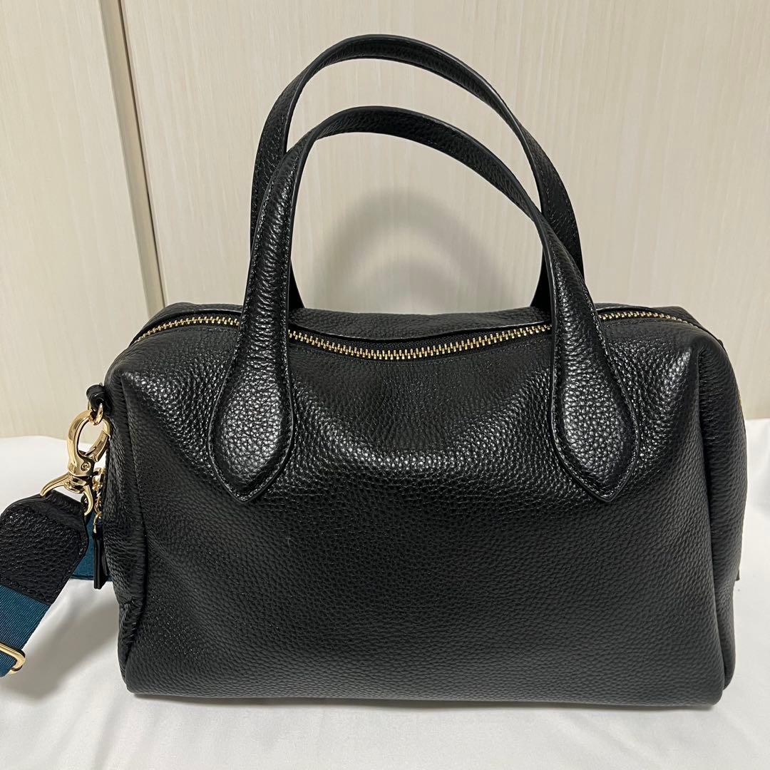 美品　16500円　BEAURE ヴュレ SHIPS カウレザー ボストンバッグ