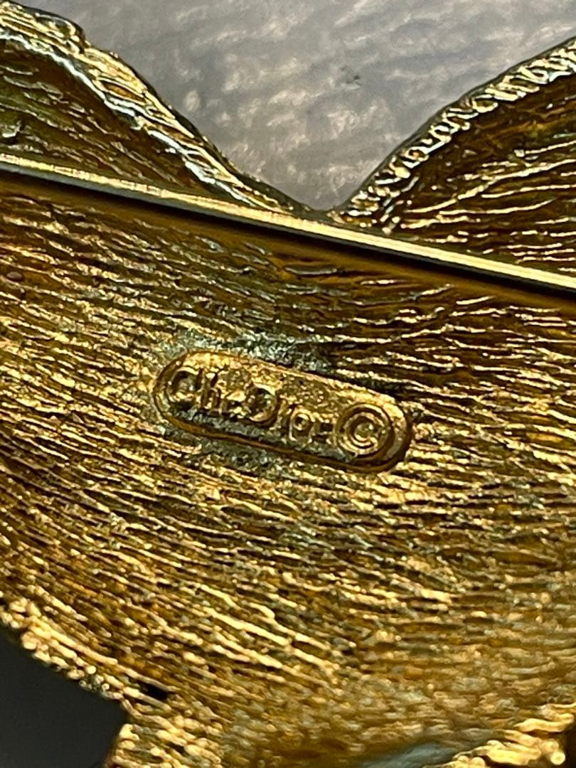 希少✨️美品✨️ディオール●ブローチ●ホース●ラインストーン●ゴールド●馬