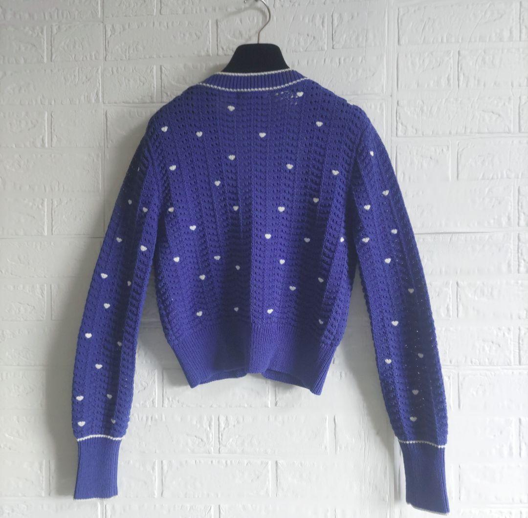 専用✨美品✨ ダブルスタンダードクロージング　ハート刺繍 Vネック カーディガン