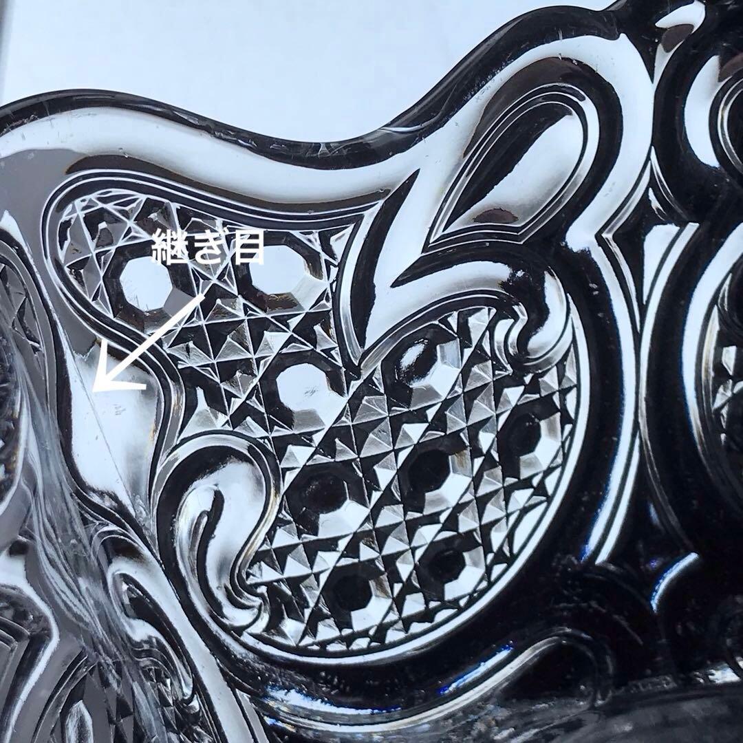 オールドバカラBaccarat極上ボウル★ダイヤモンドとアール・ヌーヴォーの曲線