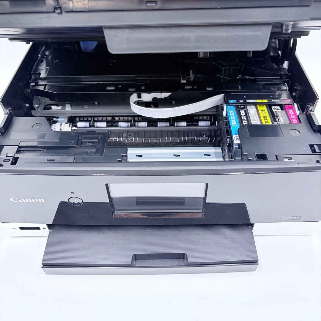 【動作品】Canon TS8330 プリンター 印刷枚数3708枚 インク交換済