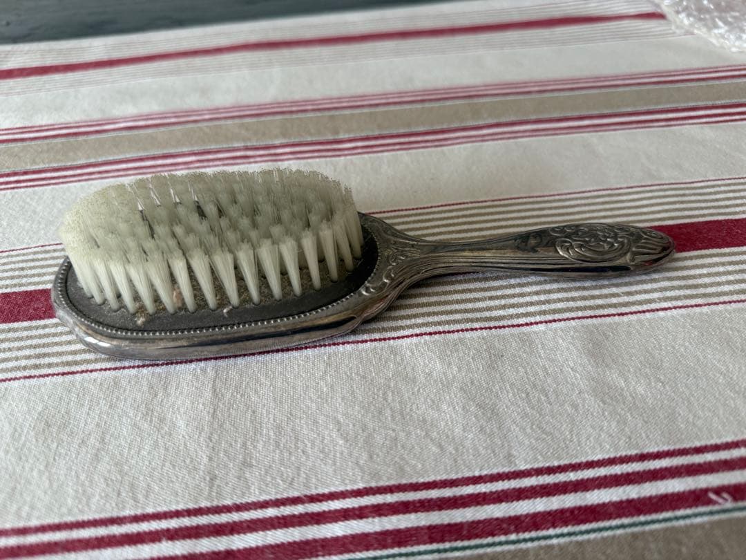 アンティーク　シルバーのバニティ5点セット