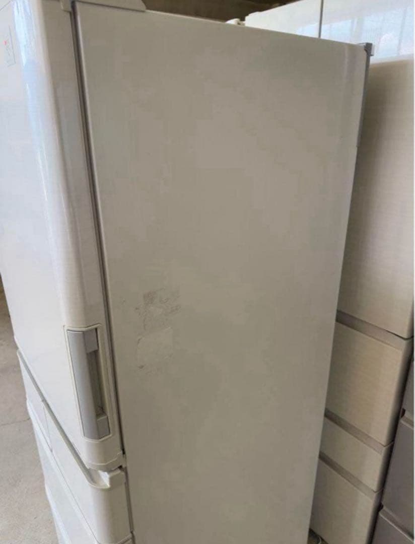 2014年式 384L シャープ 冷蔵庫 SJ-PW38Y-S