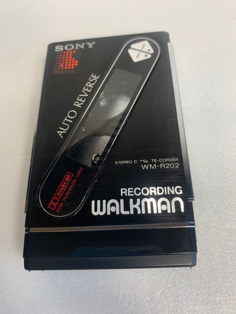 ジャンク 昭和　レトロ　ソニー ウォークマン SONY　WM-R202