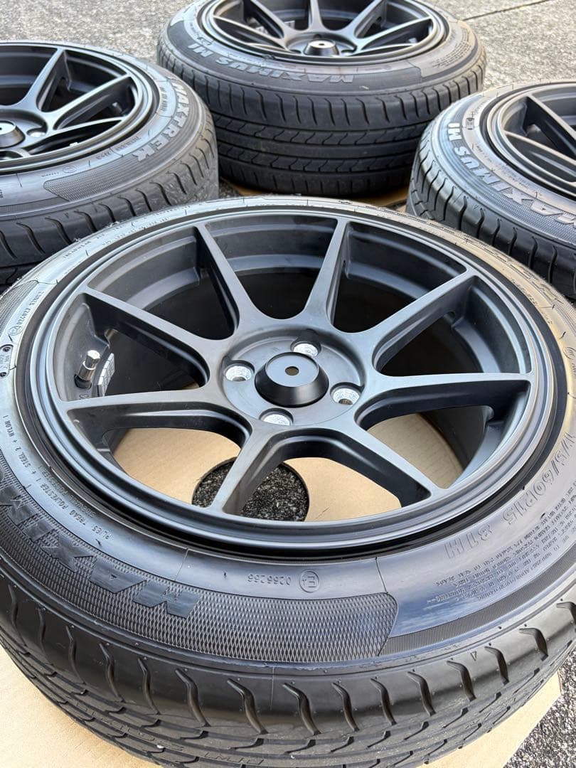 ステルスレーシングSPEC-01 タイヤホイール付　15インチ4穴PCD100