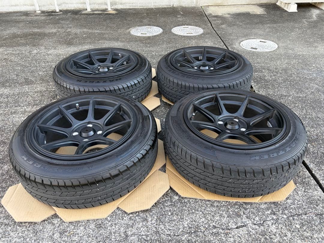 ステルスレーシングSPEC-01 タイヤホイール付　15インチ4穴PCD100