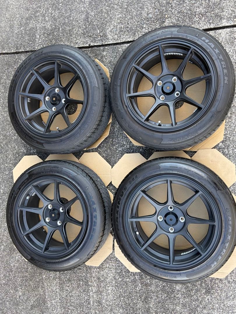 ステルスレーシングSPEC-01 タイヤホイール付　15インチ4穴PCD100