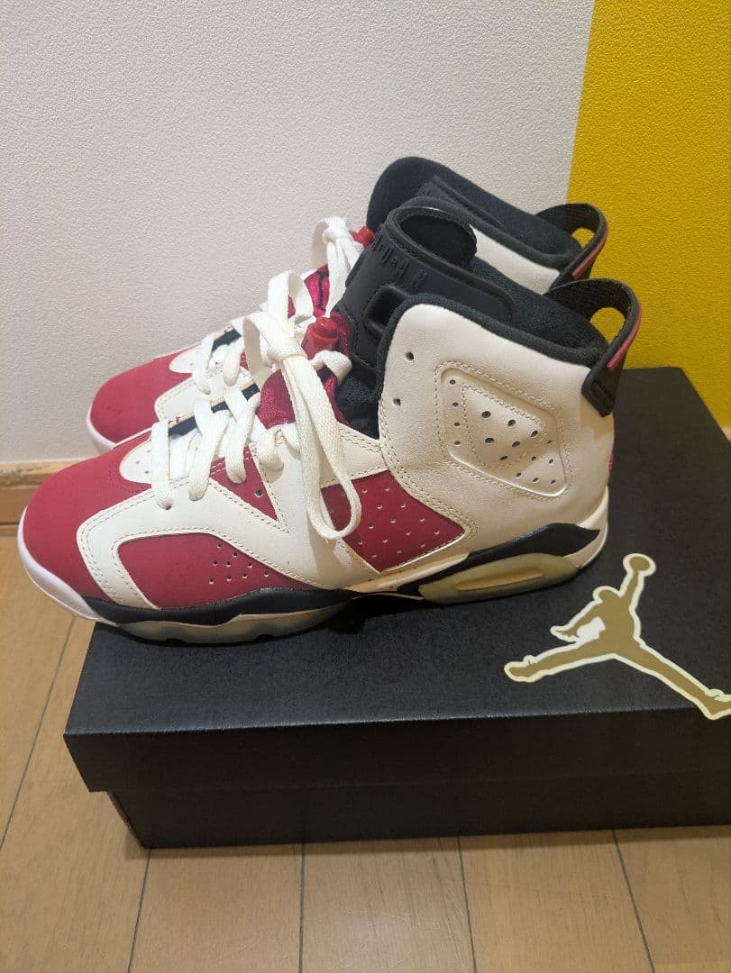 新品AIR JORDAN 6 RETRO GSCARMINE